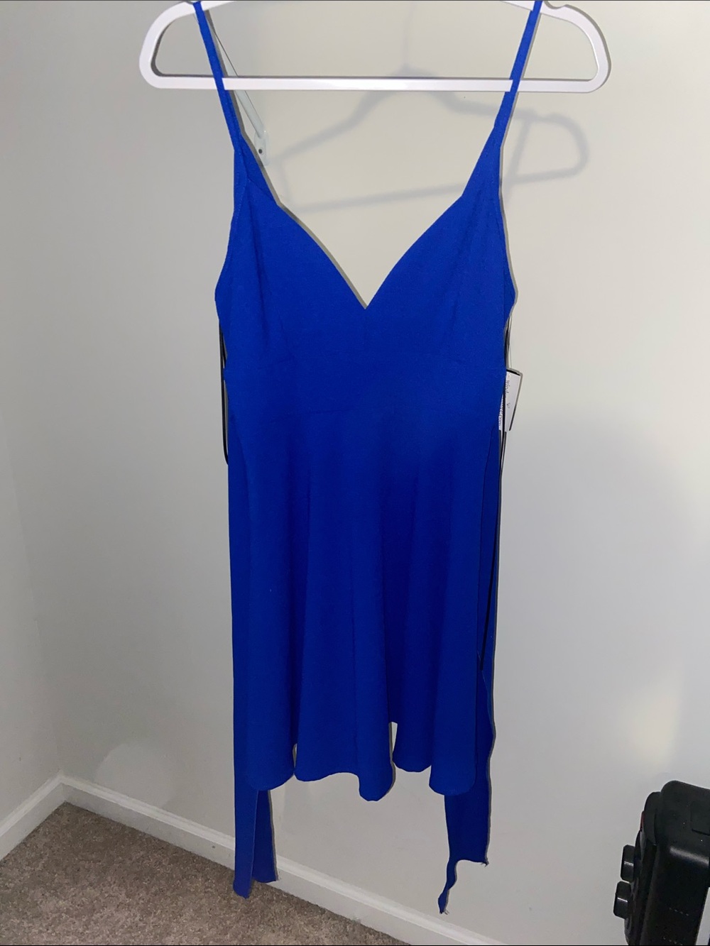 Windsor Royal Blue Strapless Slip Dress